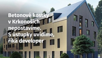 Betonové kostky v Krkonoších nepostavíme. S ústupky uvidíme, říká developer