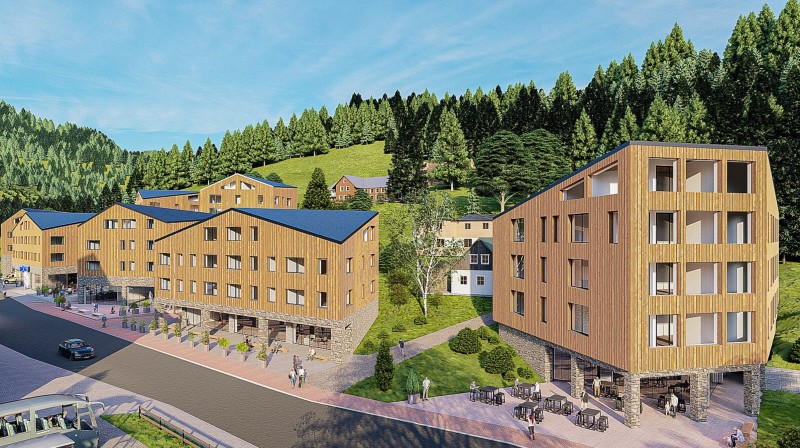 Apartmánové domy za miliardu zásadně změní krkonošskou Velkou Úpu