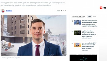 Opravuje padlé firmy a chce pozvednout i Pec pod Sněžkou. Ve Velké Úpě postaví malé byty s cenami z Prahy 1